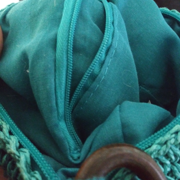 Pre-owned Nouveau blue beach hand bag in good condition. - Picture 4 of 5